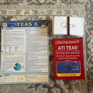ATI TEAS 6 Study Guide and Pocket Guide Set
